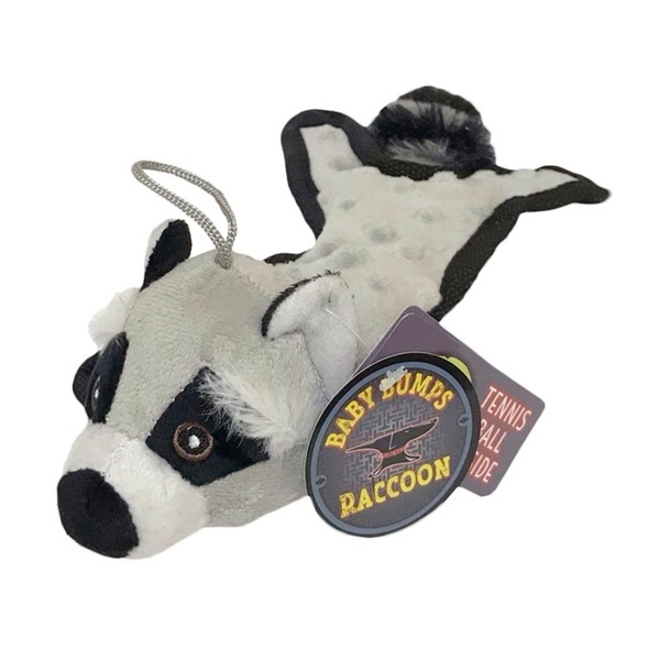 Steel Dog Steel Dog Bumpie Baby Raccoon with Ball & Rope 54351-BRC